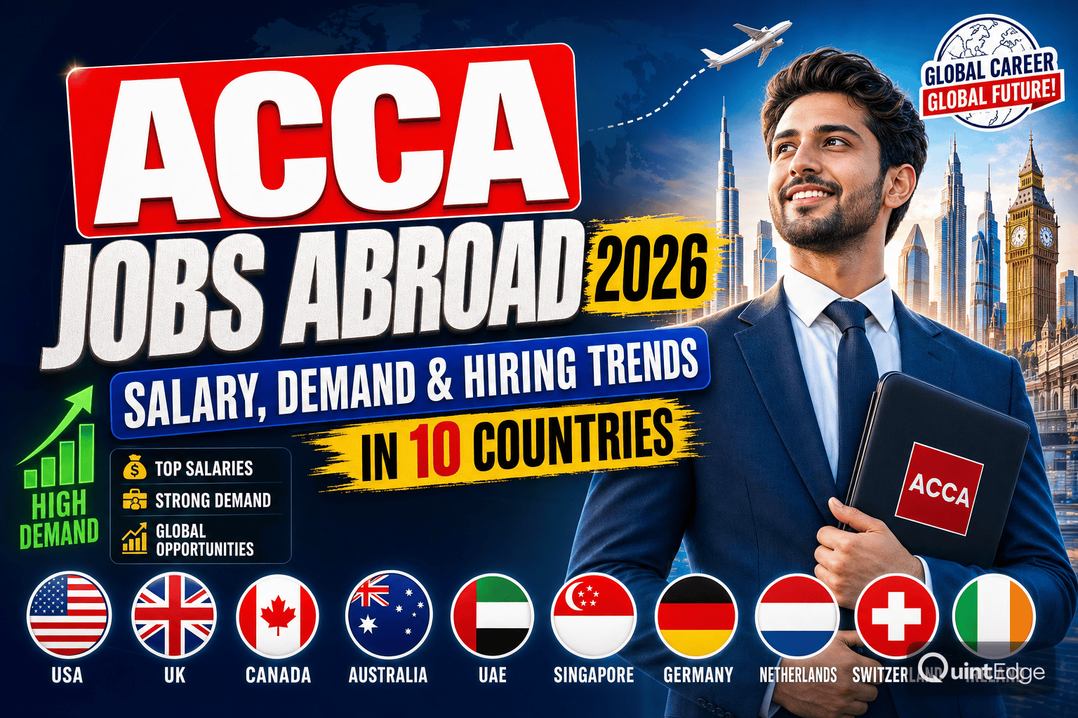 ACCA Jobs Abroad 2026: Salary, Demand & Hiring Trends in 10 Countries