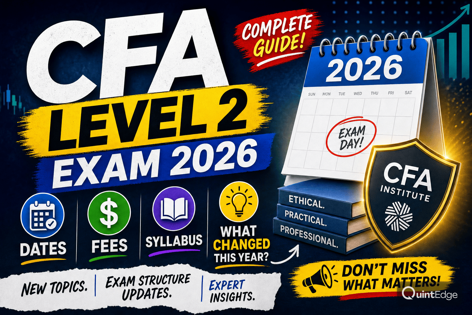 CFA Level 2 Exam 2026: Dates, Fees, Syllabus & What Changed This Year