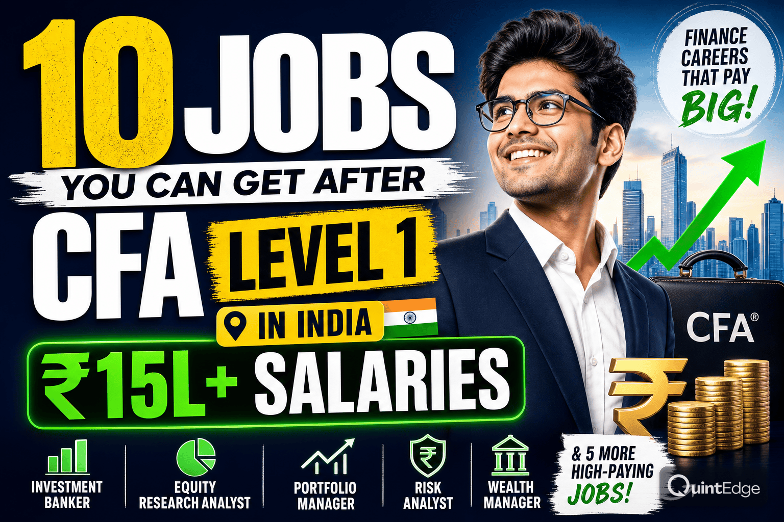 10 Jobs You Can Get After CFA Level 1 in India
