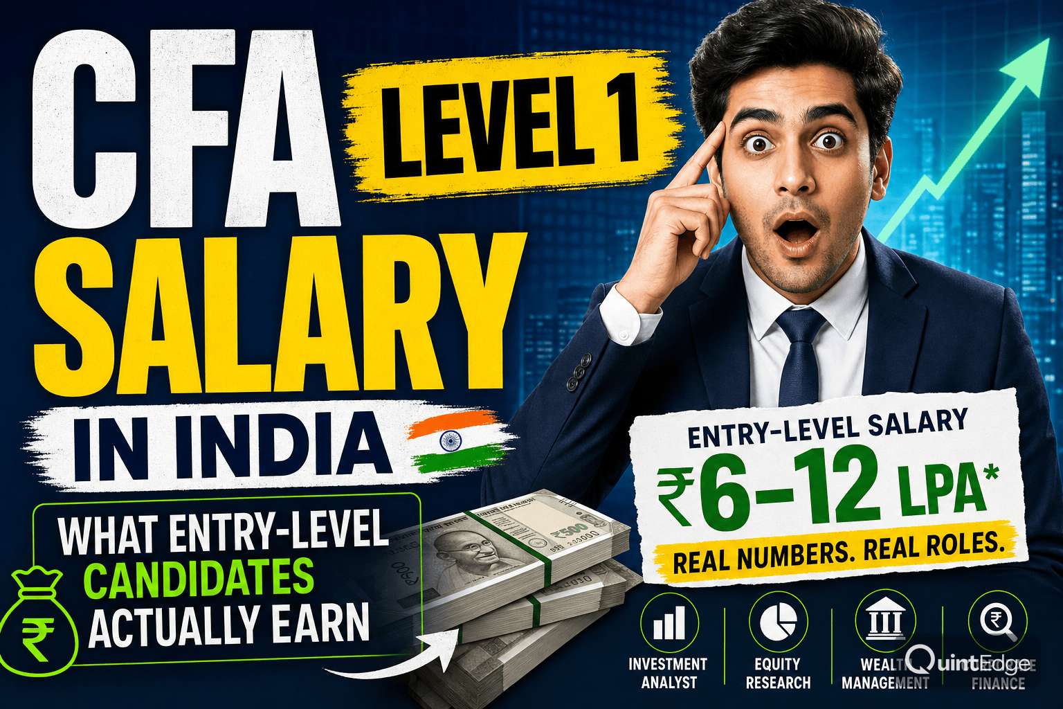 CFA Level 1 Salary in India: What Entry-Level Candidates Actually Earn