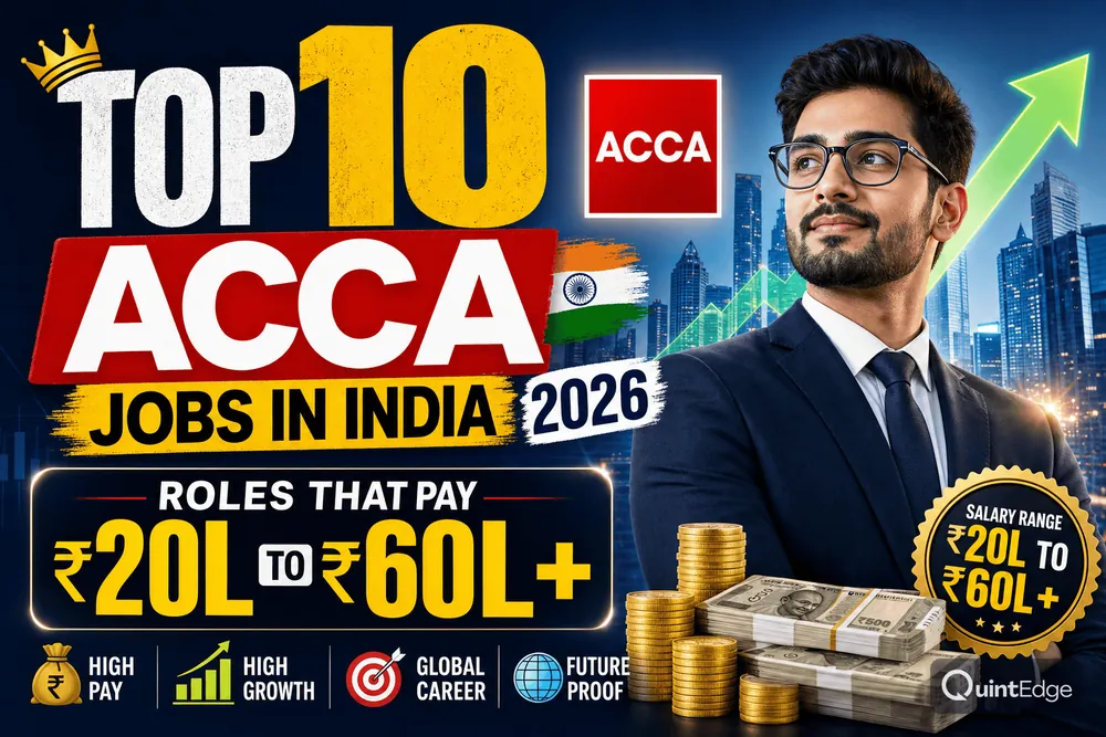 Top 10 ACCA Jobs in India 2026: Roles That Pay ₹20L to ₹60L+