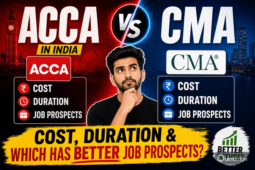 ACCA vs CMA in India: Cost, Duration & Which Has Better Job Prospects