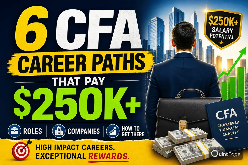 6 CFA Career Paths That Pay $250K+: Roles, Companies & How to Get There