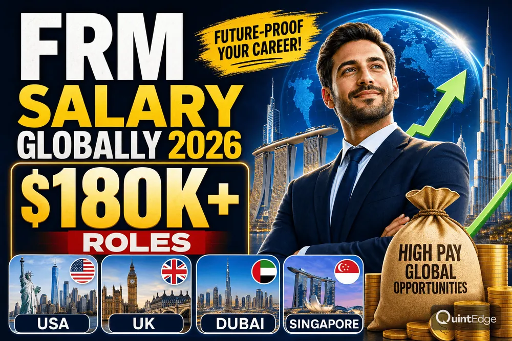 FRM Salary Globally 2026: $180K+ Roles in USA, UK, Dubai & Singapore