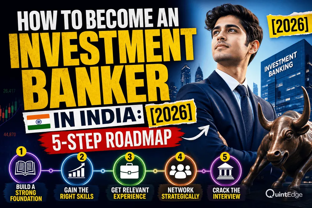 How to Become an Investment Banker in India: 5-Step Roadmap 2026