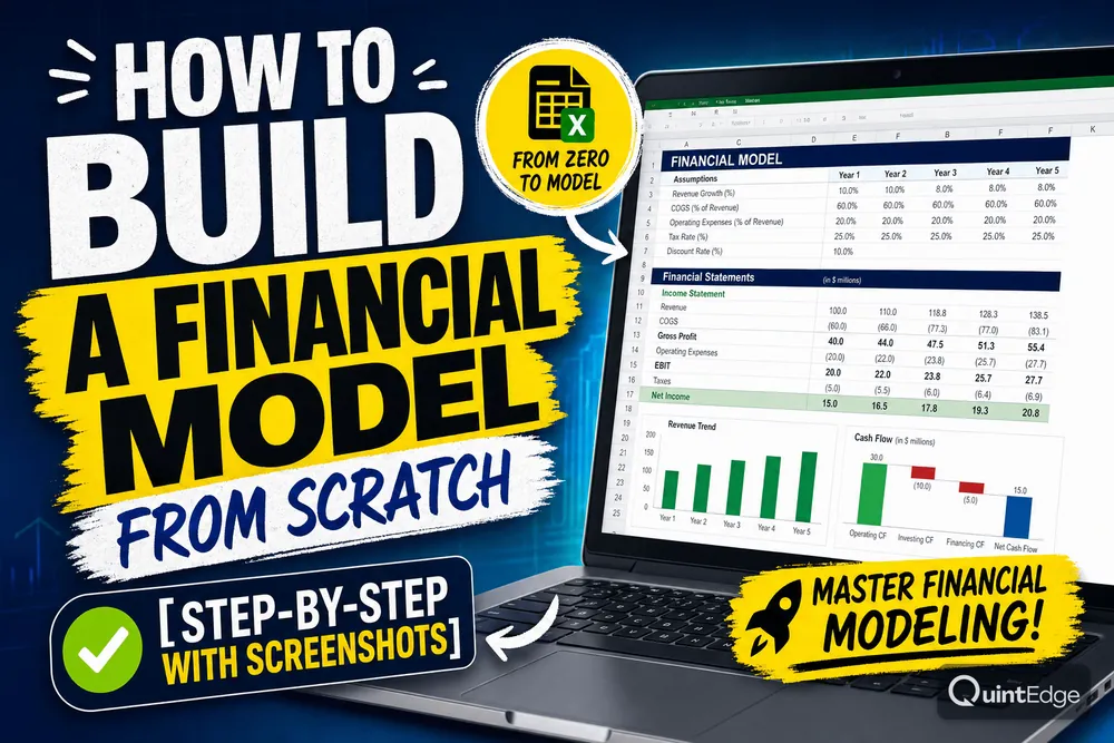 How to Build a Financial Model From Scratch [Step-by-Step]