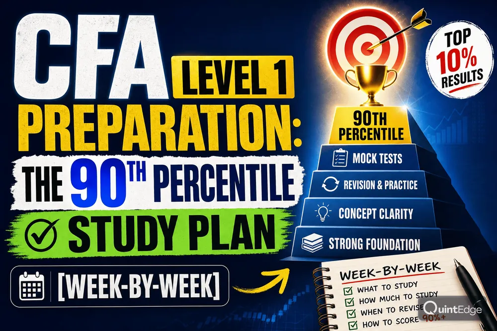 CFA Level 1 Preparation: The 90th Percentile Study Plan