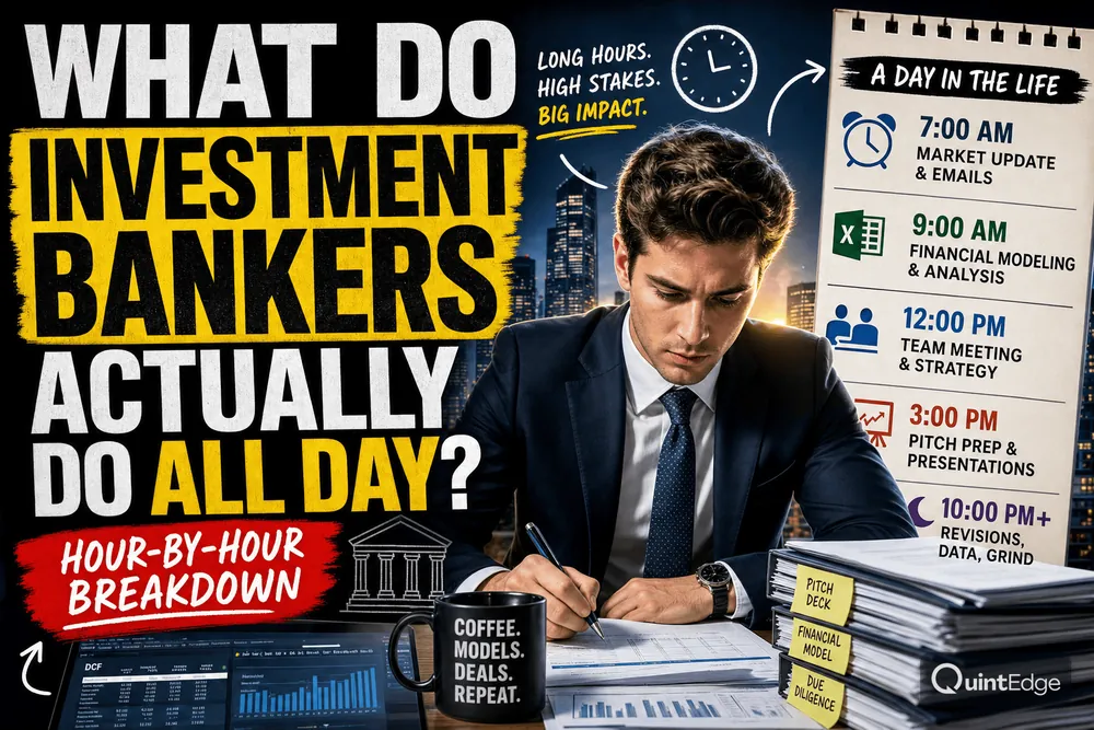 What Do Investment Bankers Actually Do All Day? [Hour-by-Hour Breakdown]